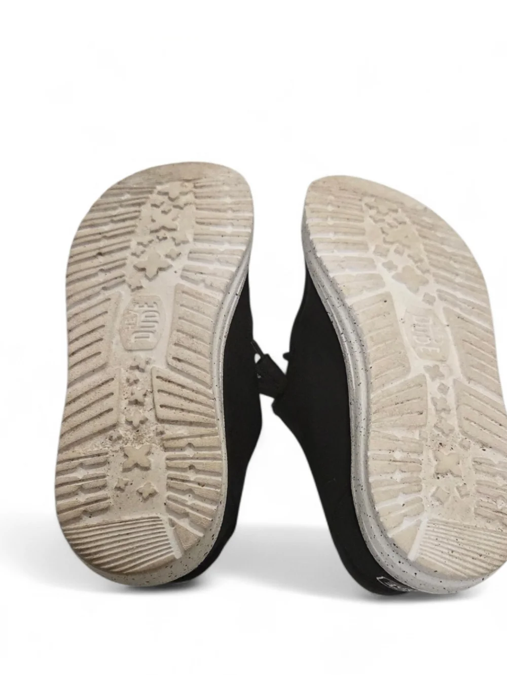 Hey Dude Black Canvas Slip-On Sneakers - Picture 4 of 4